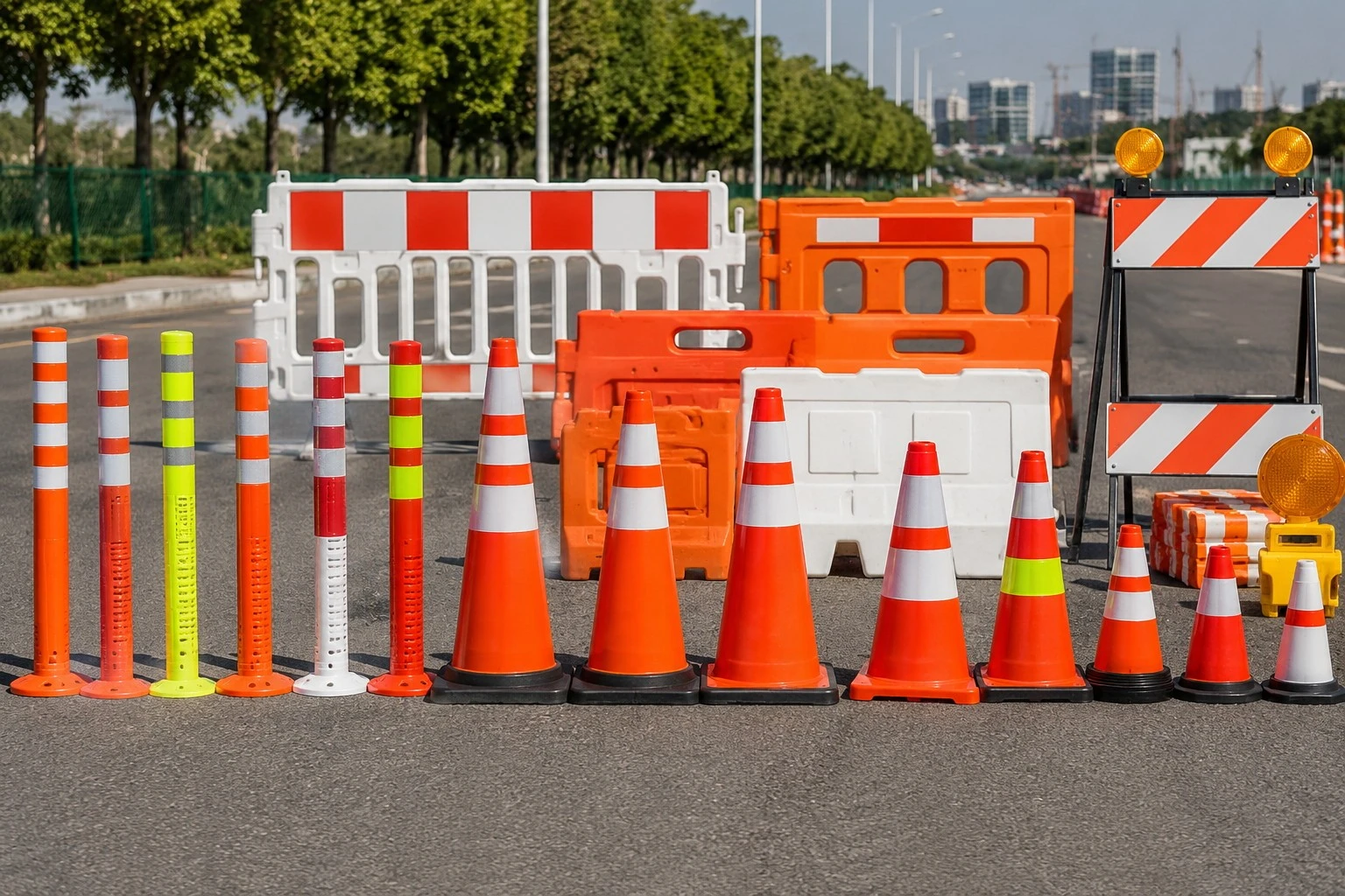 Traffic safety facilities procurement with cones, bollards, barricades and reflective road safety equipment for bulk buyers Traffic safety facilities procurement with cones, bollards, barricades and reflective road safety equipment for bulk buyers