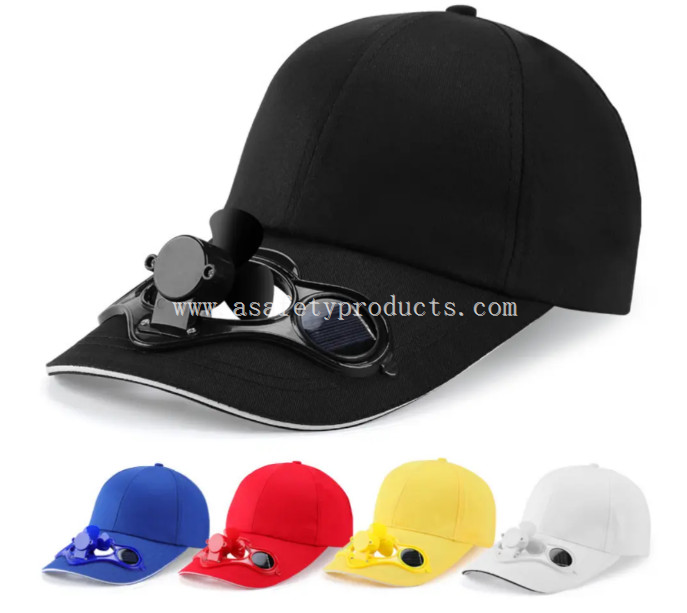 Snapback kalap 3D -s napelemes ventilátorral