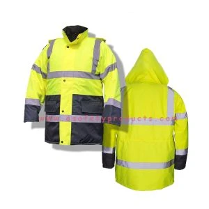 Hi Vis vízálló kabát