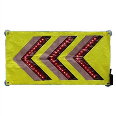 LED fény nyíl közlekedési tábla