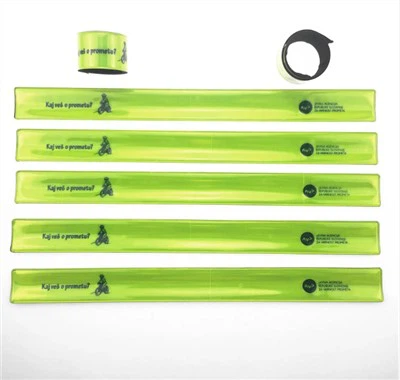 Éjszakai kerékpározás futásbiztonsági fényvisszaverő pánt